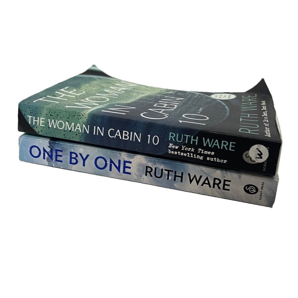 Ruth Ware Books One By One, Woman In Cabin 10